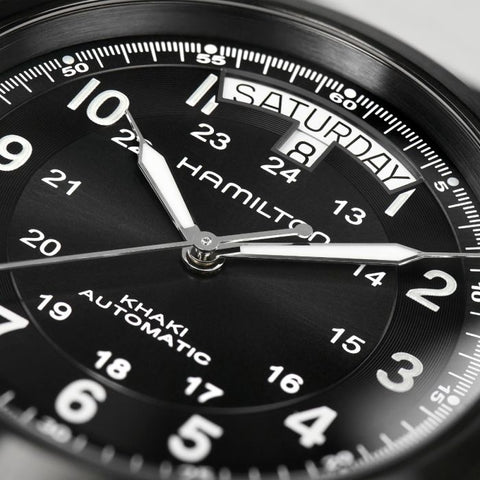 Hamilton H64465733 Watch - Khaki Field King Auto (Image 4)