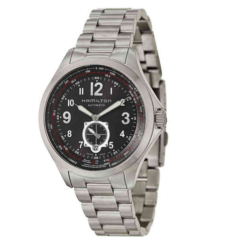 Hamilton H76655133 Watch - Khaki Aviation Khaki QNE Auto (Image 4)