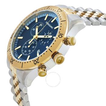 SALVATORE FERRAGAMO SFU400523 New Gent Chrono Blue Dial Stylish Design 2 Year Warranty Perfect for Everyday Wear