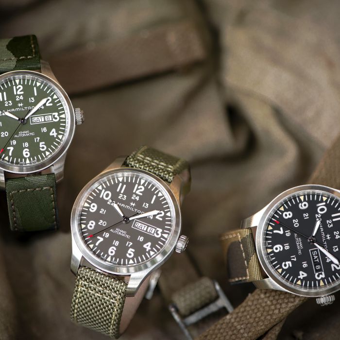 Hamilton H70535061 Watch - Khaki Field Khaki Field Day-Date (Image 3)