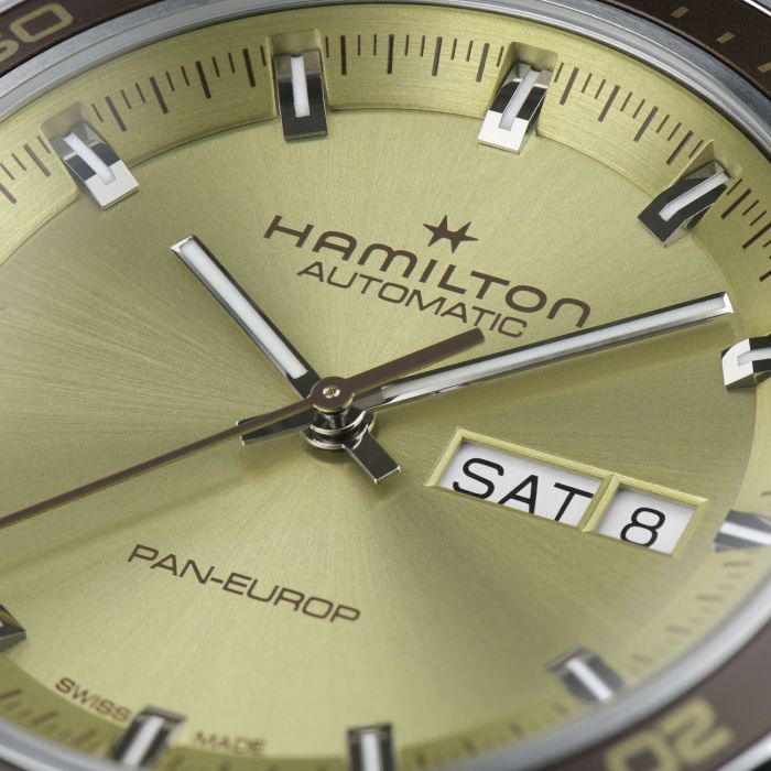 Hamilton H35445860 Watch - American Classic Pan Europ Day Date Auto (Image 6)