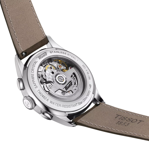 TISSOT T142.462.16.032.00 Swiss Automatic Movement Stainless Steel Case Water Resistant Elegant Design