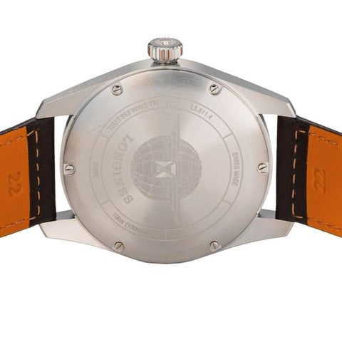 Longines Men's Leather Strap Watch Parallel Import with 2-Year Warranty L3.811.4.53.0