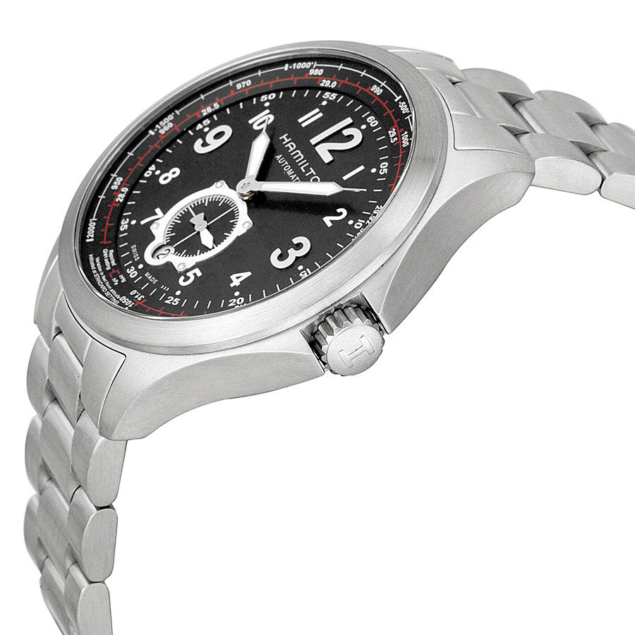Hamilton H76655133 Watch - Khaki Aviation Khaki QNE Auto
