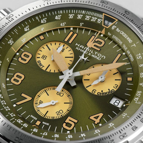 Hamilton H77932560 Watch - Khaki Aviation X-Wind GMT Chrono Quartz (Image 4)