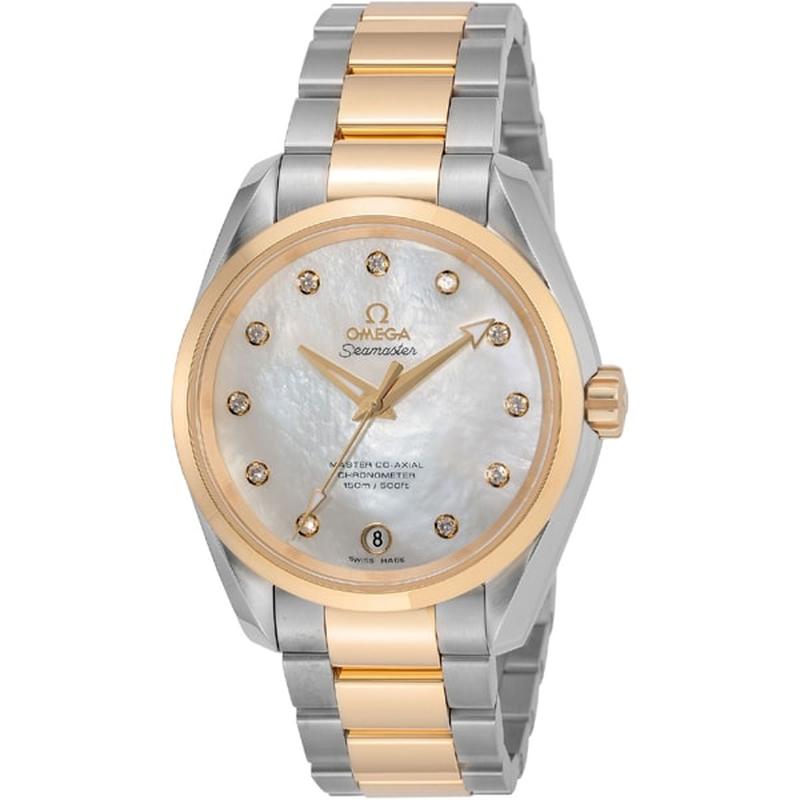 OMEGA 231.20.39.21.55.004 Watch - Seamaster Aqua Terra 5-Year Warranty White [Parallel Import]