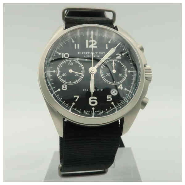 Hamilton H76456435 Watch - Khaki Aviation Khaki Pilot Pioneer Auto Chrono (Image 2)