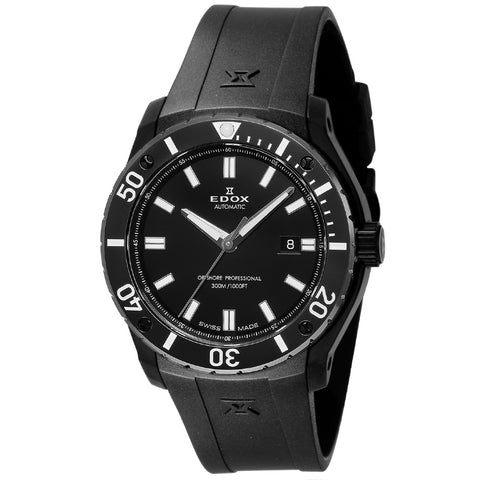IPPO JAPAN WATCH 8008837NNIN Watch - Chrono Offshore1 2-Year Warranty Black Water Resistant Chronograph Stylish Design