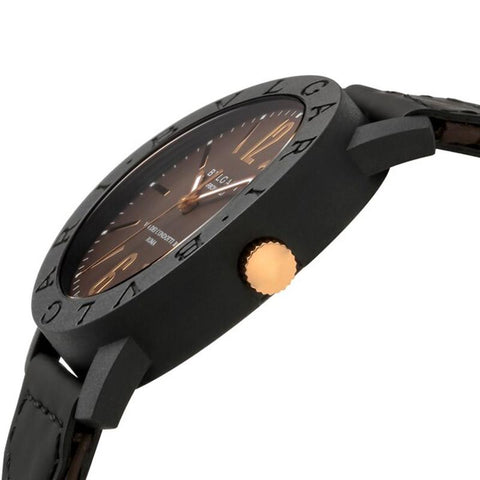 BVLGARI Bvlgari Bvlgari 2-Year Warranty Brown BBP40C11CGLD [Parallel Import]