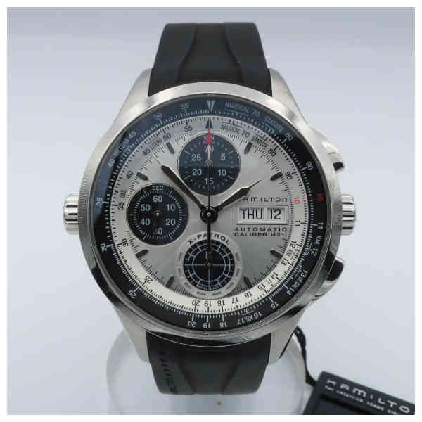 Hamilton H76566351 Watch - Khaki Aviation Khaki X Patrol Auto Chrono (Image 3)