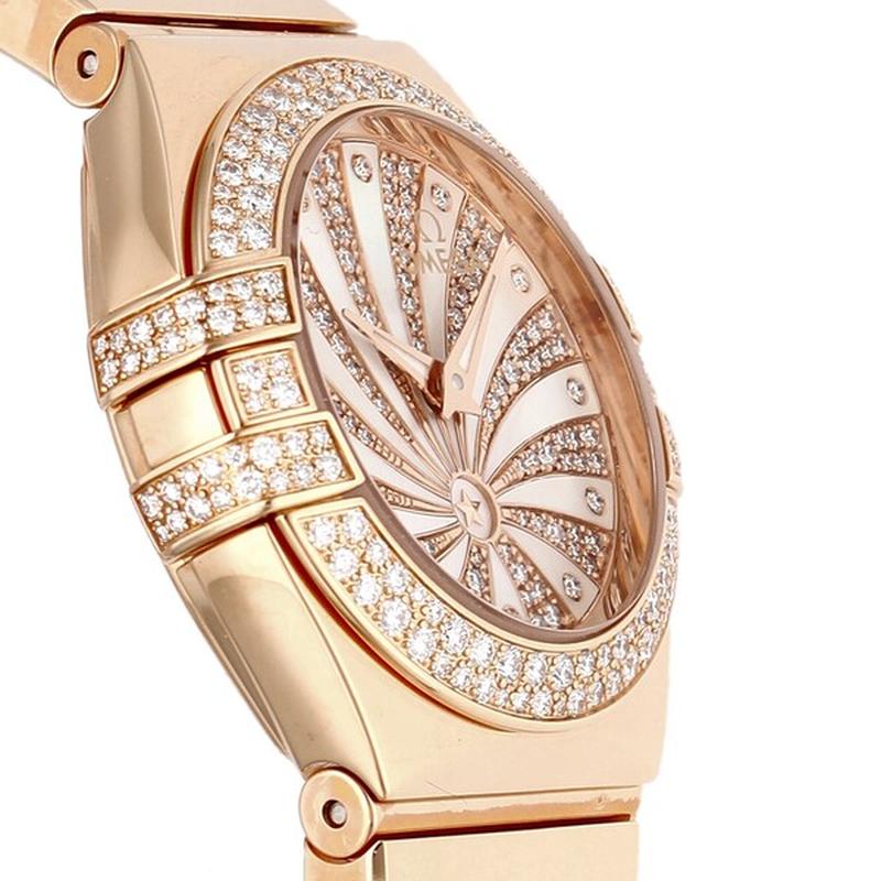 OMEGA 123.55.24.60.55.013 Watch - Constellation Quartz Ladies Metal Bracelet Parallel Import 5-Year Warranty (Image 3)