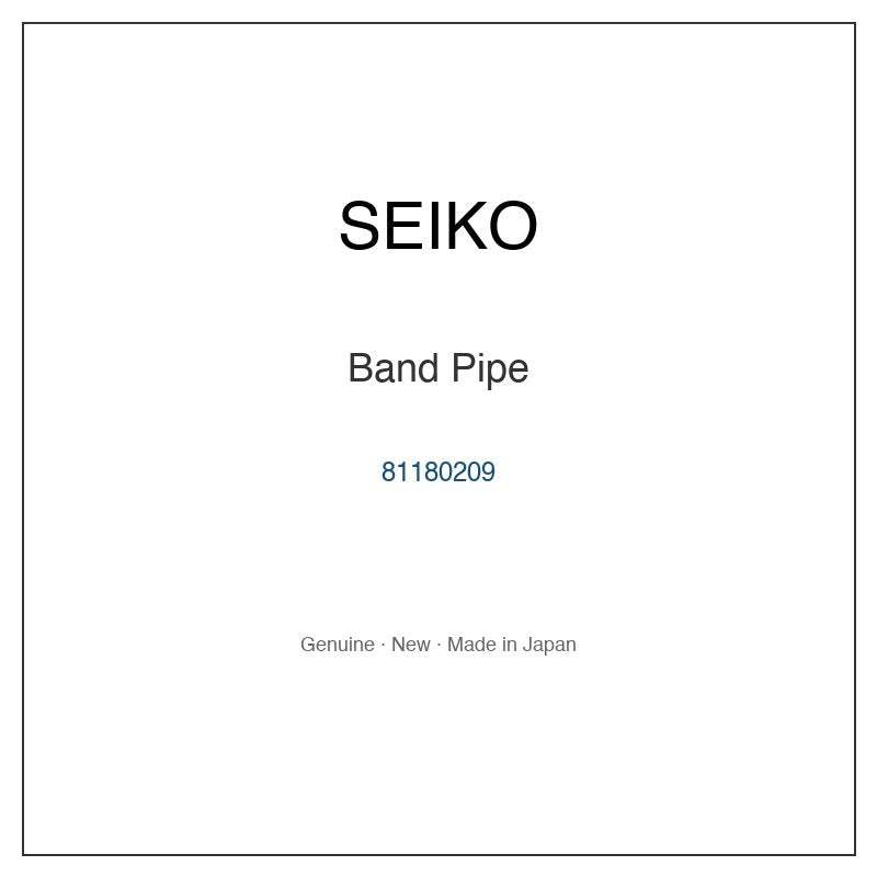 SEIKO 81180209 Watch Parts