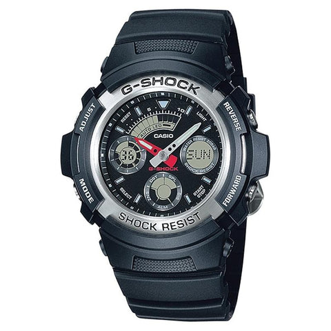 CASIO AW-590-1AJF Watch - Men's G-SHOCK BASIC 20 Bar Water Resistant