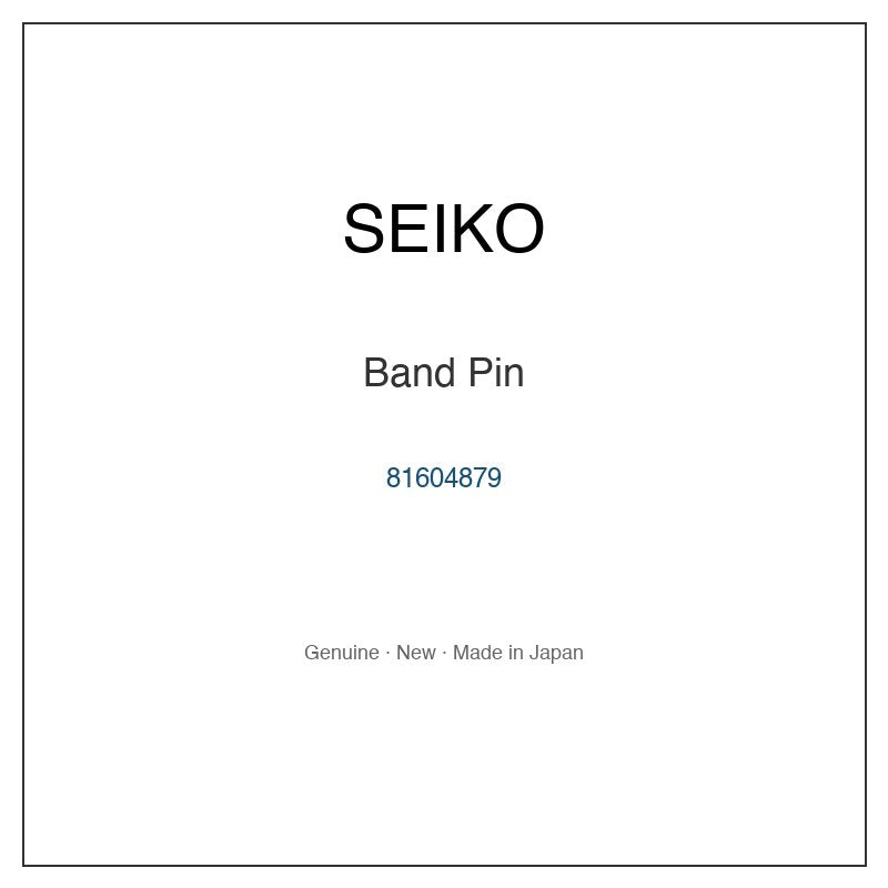 SEIKO 81604879 Watch Parts