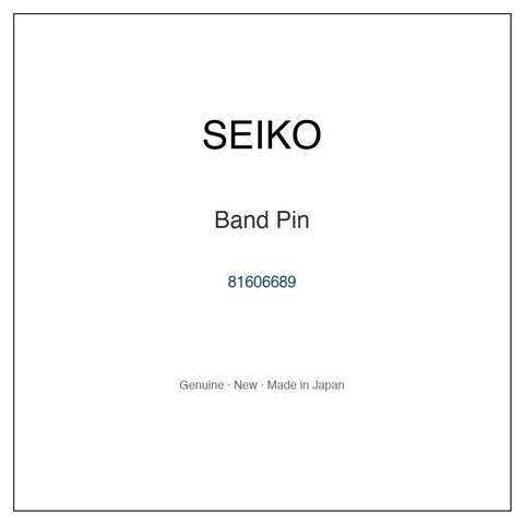 SEIKO 81606689 Watch Parts