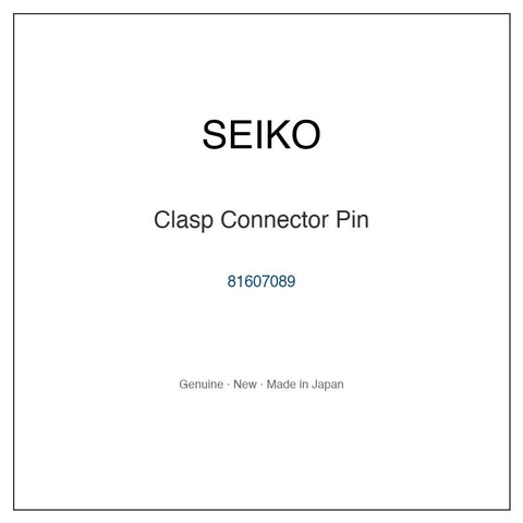 SEIKO 81607089 Watch Parts
