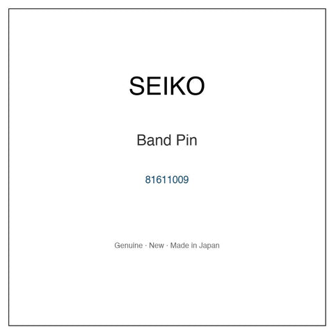 SEIKO 81611009 Watch Parts
