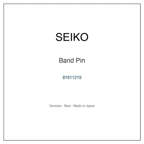 SEIKO 81611219 Watch Parts