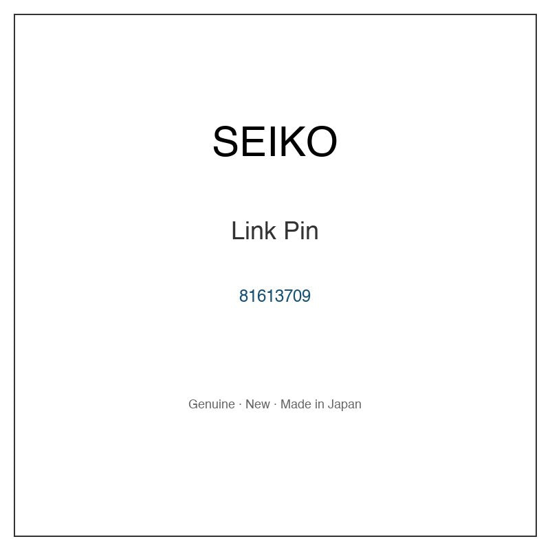 SEIKO 81613709 Watch Parts