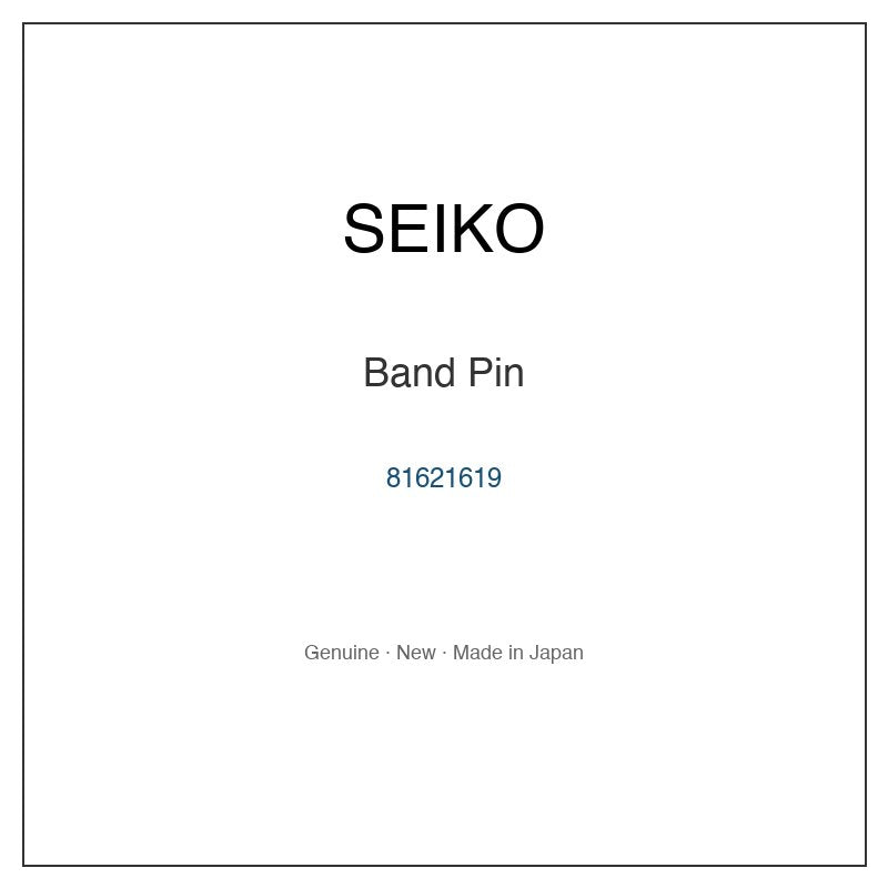 SEIKO 81621619 Watch Parts