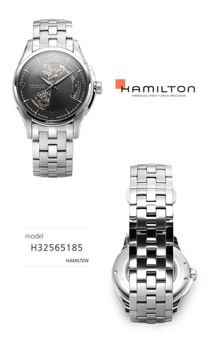 Hamilton H32565185 Watch - Jazzmaster Open Heart Auto (Image 7)