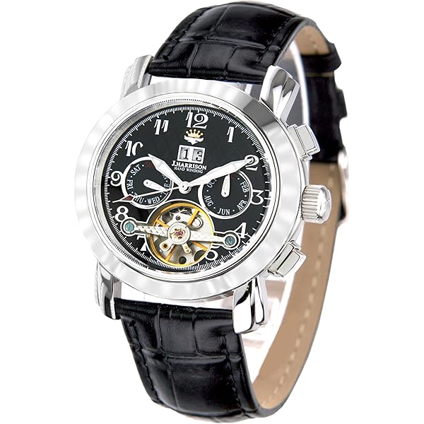 JOHN HARRISON JH-033PB Watch - Multifunction Big Temp Automatic and Manual Winding