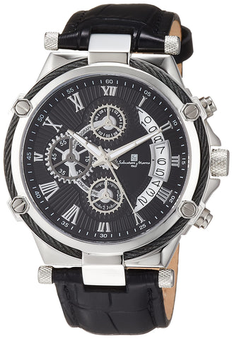 SALVATORE MARRA SM18102-SSBK WATCH