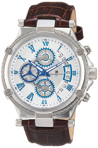 SALVATORE MARRA SM18102-SSWH WATCH
