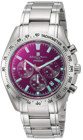 SALVATORE MARRA SM18106-SSBKSV WATCH