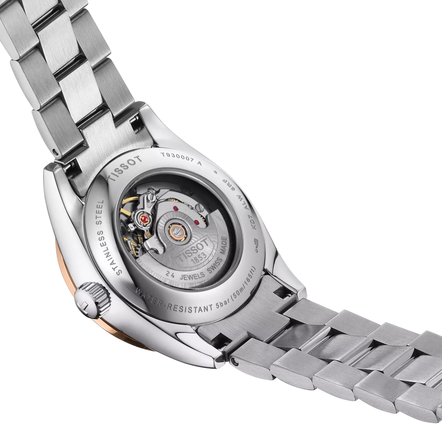 TISSOT T930.007.41.031.00 Watch - Swiss Automatic Movement Stainless Steel Case Scratch-Resistant Sapphire Crystal Water (Ima