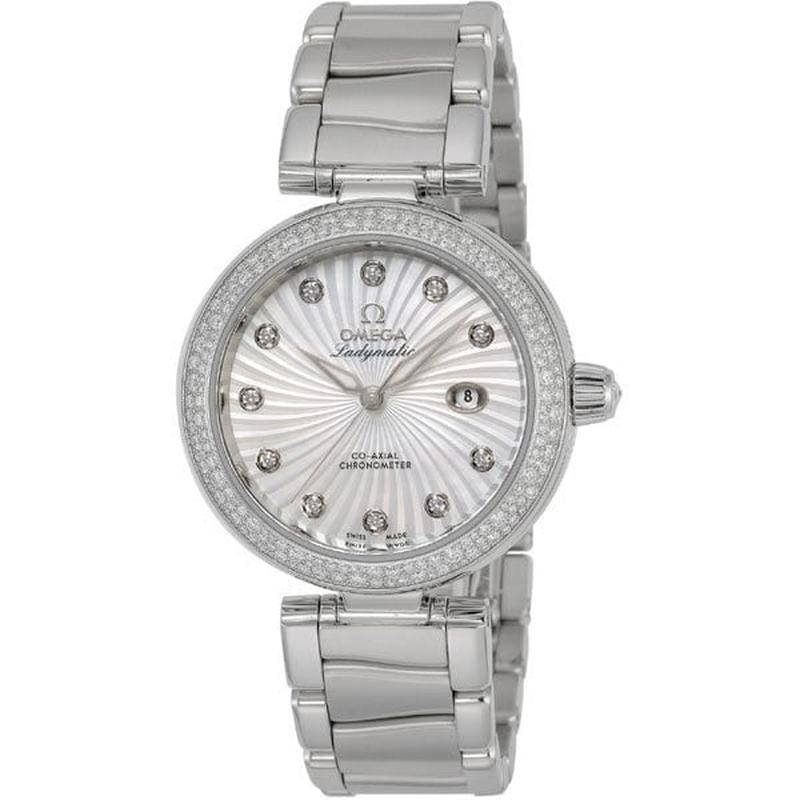 OMEGA 425.35.34.20.55.001 Watch - De Ville Ladymatic 5-Year Warranty White [Parallel Import]