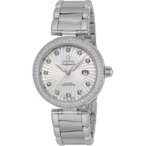 OMEGA 425.35.34.20.55.001 Watch - De Ville Ladymatic 5-Year Warranty White [Parallel Import]