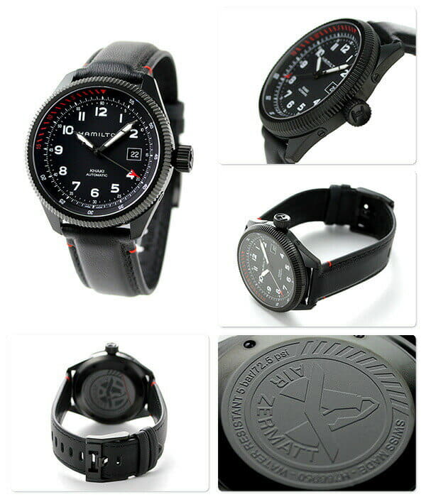 Hamilton H76695733 Watch - Khaki Aviation Takeoff Air Zermatt Auto (Image 6)