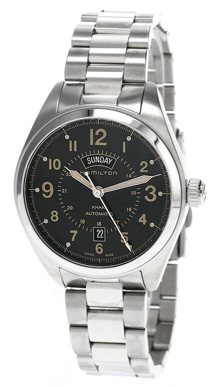 Hamilton H70505933 Watch - Khaki Field Day Date Auto (Image 5)