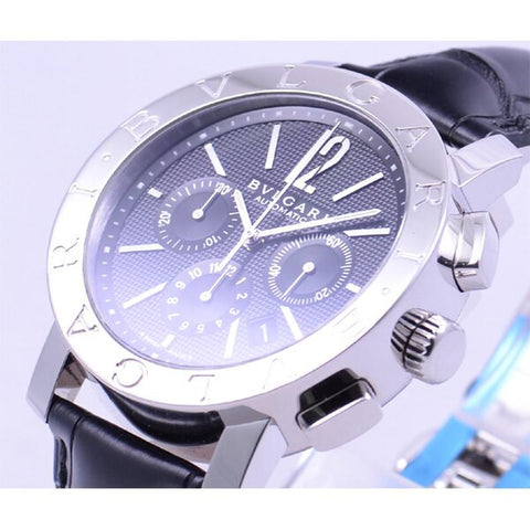"BVLGARI BVLGARI Black Automatic Men's Watch Parallel Import 2-Year Warranty BB42BSLDCH"