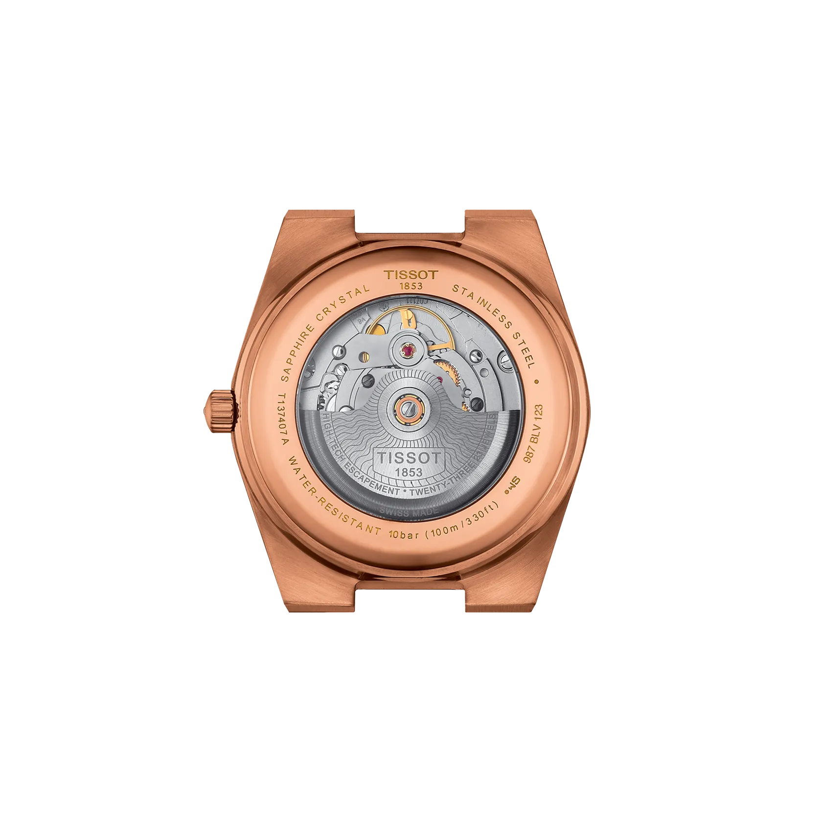 TISSOT T137.407.33.041.00 Watch - Swiss Automatic Movement Stainless Steel Case Water Resistant Elegant Design (Image 6)