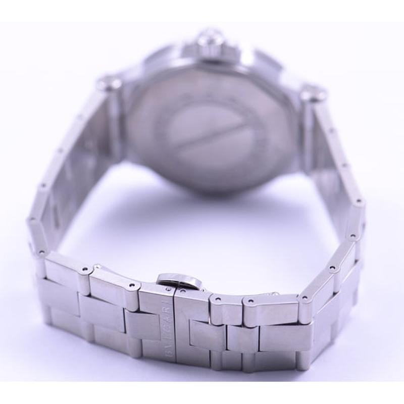 BVLGARI DG40C6SSD Watch - Diagono 2-Year Warranty Silver [Parallel Import] (Image 4)