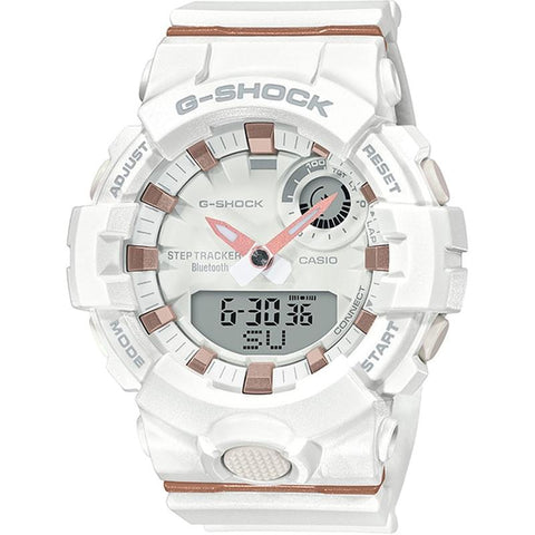 CASIO GMA-B800-7AJR Women's White Digital Watch - Lightweight and Stylish