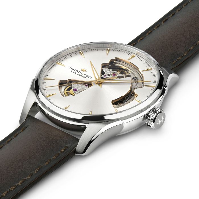 Hamilton H32675551 Watch - Jazzmaster Open Heart Auto (Image 4)