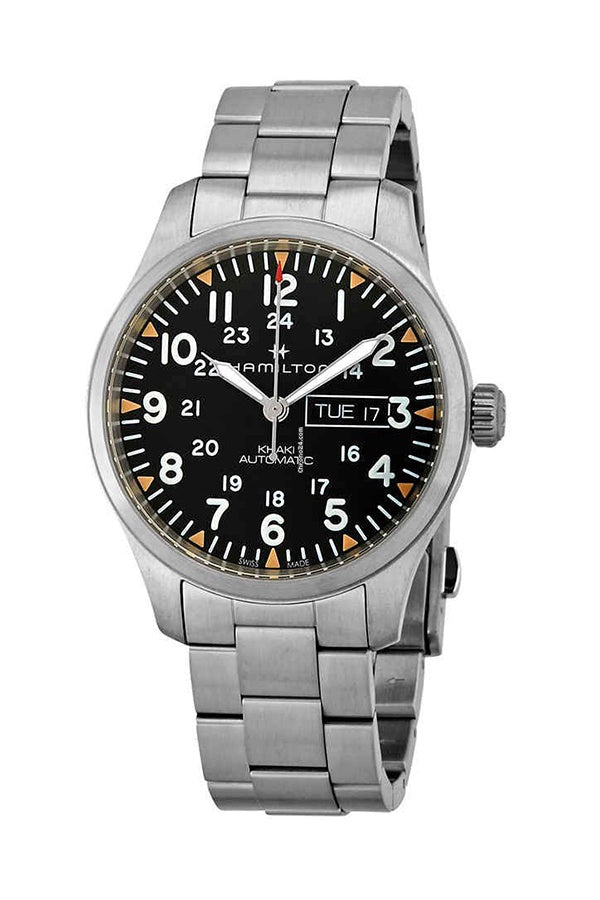 Hamilton H70535131 Watch - Khaki Field Khaki Field Day Date (Image 3)