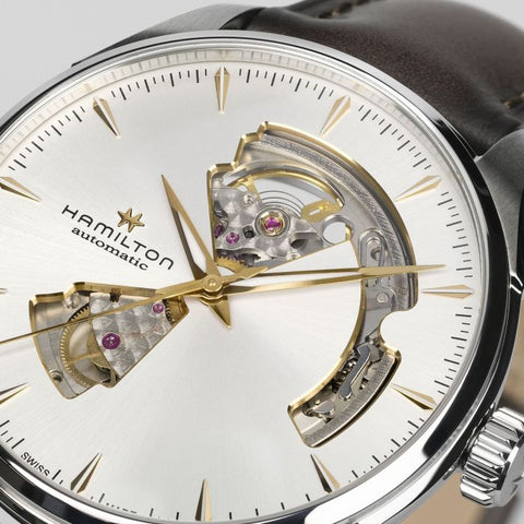 Hamilton H32675551 Watch - Jazzmaster Open Heart Auto (Image 3)