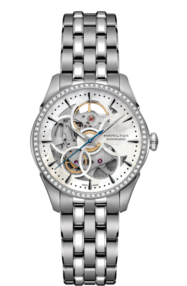 Hamilton H42405191 Watch - Jazzmaster Skeleton Lady Auto
