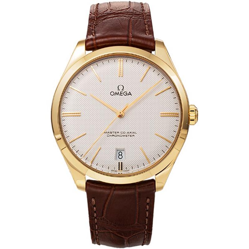 OMEGA 432.53.40.21.02.001 Watch - De Ville Tresor Men's Leather Strap Parallel Import with 5-Year Warranty
