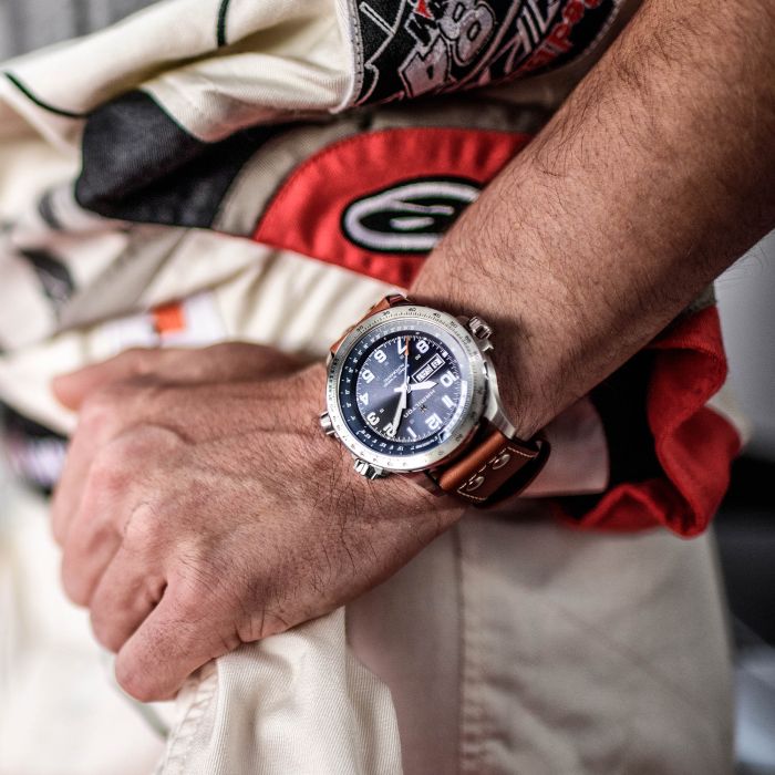 Hamilton H77765541 Watch - Khaki Aviation X-Wind Day Date Auto (Image 5)