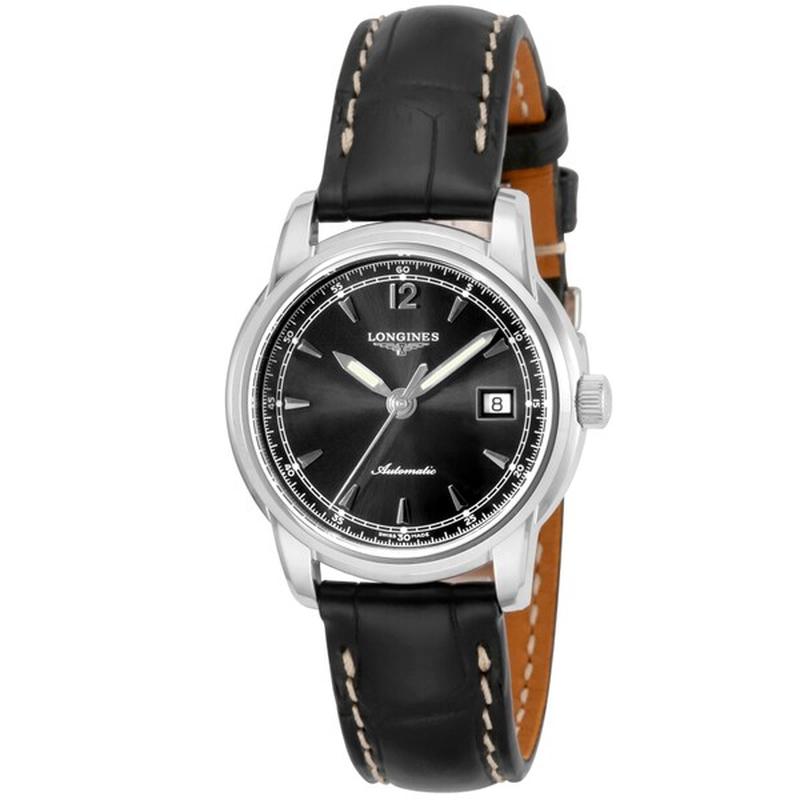Longines L2.563.4.59.3 Watch - Saintmier 5-Year Warranty Black [Parallel Import]