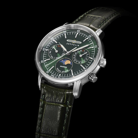 86354 Marine Green Watch 2-Year Warranty Japanese Movement Water-Resistant Stylish Design