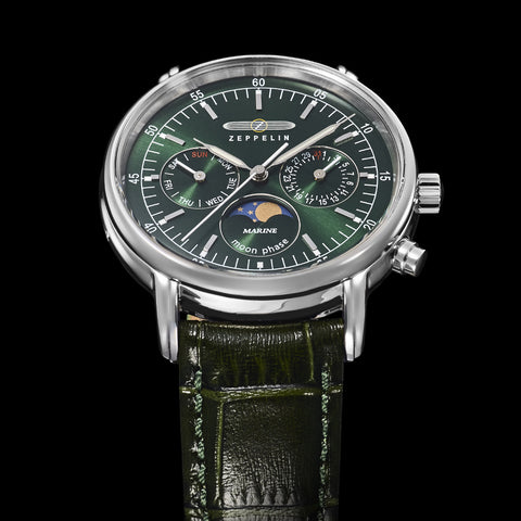 86354 Marine Green Watch 2-Year Warranty Japanese Movement Water-Resistant Stylish Design