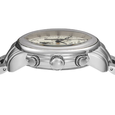 8680MB3 100th Anniversary Series 2-Year Warranty White Authentic Timepiece Elegant Design Water Resistant