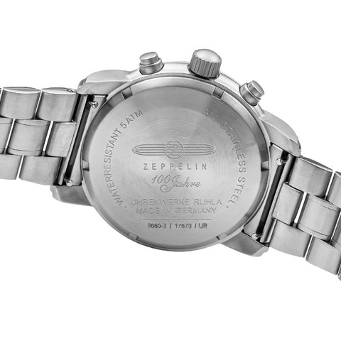 8680MB3 100th Anniversary Series 2-Year Warranty White Authentic Timepiece Elegant Design Water Resistant