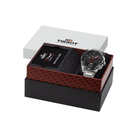 TISSOT T121.420.44.051.00 Swiss Automatic Movement Stainless Steel Case Water Resistant Genuine Leather Strap